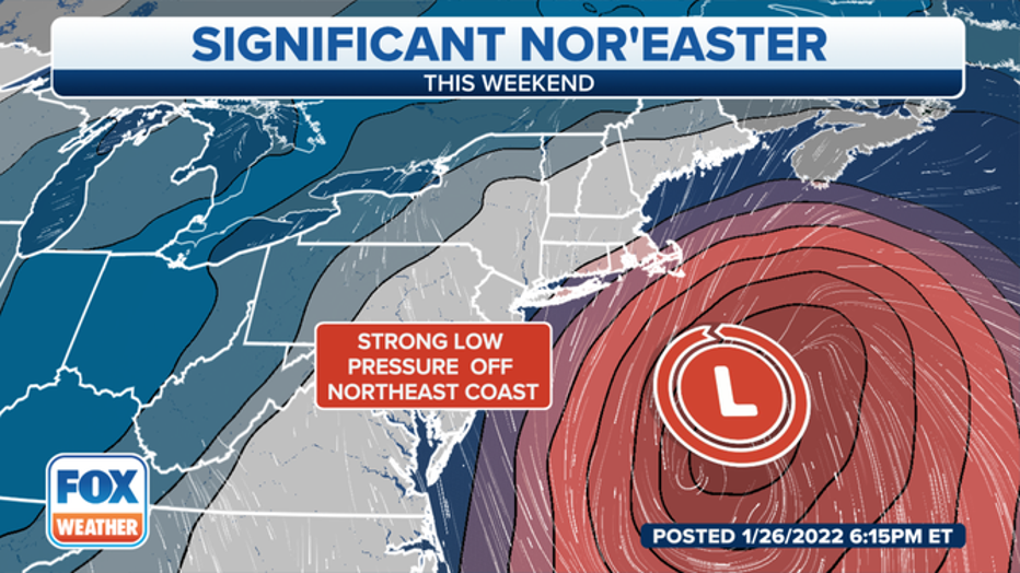40 million Americans under winter storm watch ahead of weekend nor'easter